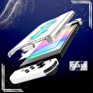 ZORBES® 2Pack Tempered Glass Screen Protector for Nintendo Switch2, 8.7'' Automatic Calibration/Anti-Scratch/Case Friendly&Bubble Free, Protective Ultra Slim Game Console Screen Protector ZORBES® 2Pack Tempered Glass Screen Protector for Nintendo Switch2, 8.7'' Automatic Calibration/Anti-Scratch/Case Friendly&Bubble Free, Protective Ultra Slim Game Console Screen Protector